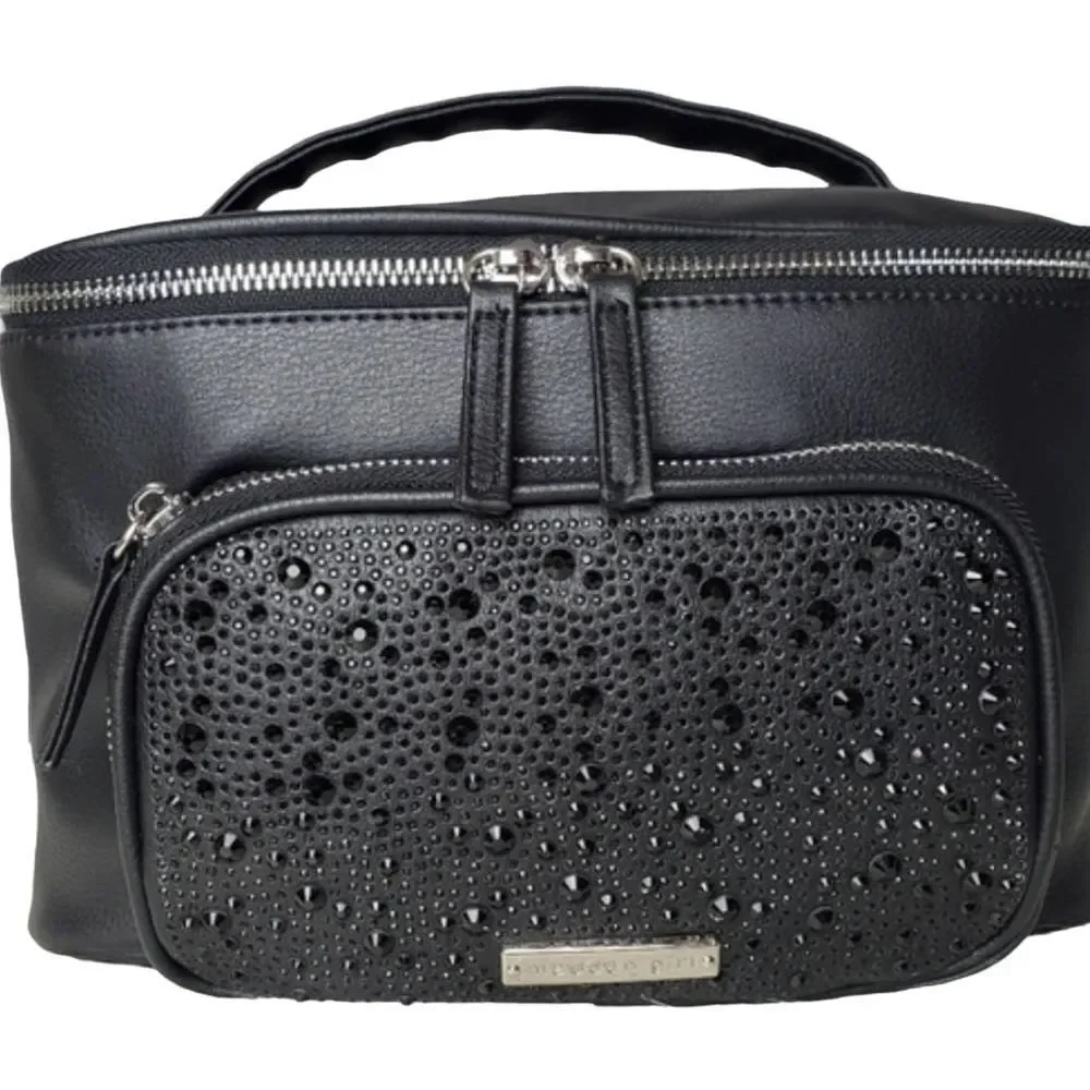 Madden Girl Rhinestone Large Cosmetic‎ Vanity Case